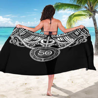 Kia Kaha Te Reo Maori New Zealand Sarong 50th Anniversary Ake Ake Ake - Polynesian Pride