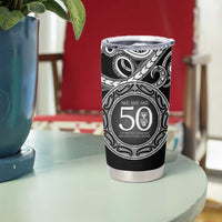 Kia Kaha Te Reo Maori New Zealand Tumbler Cup 50th Anniversary Ake Ake Ake - Polynesian Pride