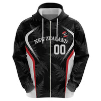 Custom New Zealand Silver Fern Softball Hoodie Go Aotearoa