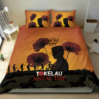 Tokelau ANZAC Day Bedding Set Camouflage With Poppies Lest We Forget LT14 - Polynesian Pride
