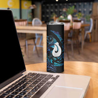 Hei Matau New Zealand Matariki Skinny Tumbler NZ Fish Hook Maori Art LT14 - Polynesian Pride