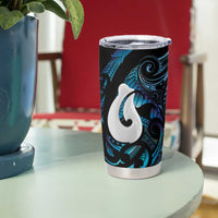 Hei Matau New Zealand Matariki Tumbler Cup NZ Fish Hook Maori Art LT14 - Polynesian Pride
