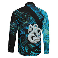 Manaia New Zealand Matariki Family Matching Short Sleeve Bodycon Dress and Hawaiian Shirt NZ Paua Shell Maori Art