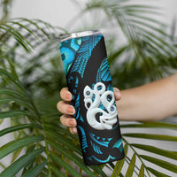 Manaia New Zealand Matariki Skinny Tumbler NZ Paua Shell Maori Art