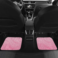 Polynesia Breast Cancer Awareness Month Car Mats Pink Ribbon Mix Butterflies