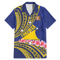 Personalised Tokelau Tokehega Day Family Matching Mermaid Dress and Hawaiian Shirt Tokelauan Tatau Flag Color - Polynesian Pride
