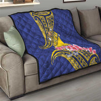 Personalised Tokelau Tokehega Day Quilt Tokelauan Tatau Flag Color - Polynesian Pride