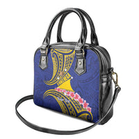 Personalised Tokelau Tokehega Day Shoulder Handbag Tokelauan Tatau Flag Color - Polynesian Pride