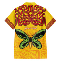 Personalised Tufi Tapa and Tattoo Festival Hawaiian Shirt PNG Oro Butterfly Tapa Pattern - Polynesian Pride