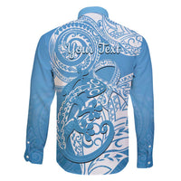 Personalised New Zealand Autism Awareness Family Matching Mermaid Dress and Hawaiian Shirt NZ Fern With Maori Koru Lizard LT14 - Polynesian Pride