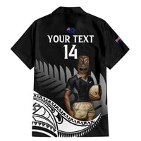 Custom New Zealand Silver Fern Rugby Family Matching Mermaid Dress and Hawaiian Shirt 2024 Aotearoa Maori Mascot Go All Black LT14 - Polynesian Pride