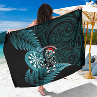 New Zealand Darts Christmas Sarong Maori Fern Merry Dartsmas - Polynesian Pride