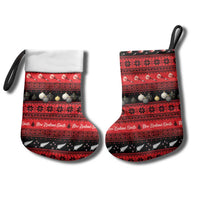 New Zealand Darts Christmas Stocking Merry Xmas Aotearoa Maori Red - Polynesian Pride