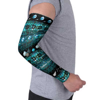 New Zealand Darts Christmas Arm Sleeves Merry Xmas Aotearoa Maori Paua Shell - Polynesian Pride