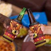 Papua New Guinea Christmas 4 in 1 Can Cooler Tumbler Bikpela hamamas blong dispela Krismas - Polynesian Pride