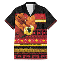 Papua New Guinea Christmas Family Matching Mermaid Dress and Hawaiian Shirt Bikpela hamamas blong dispela Krismas - Polynesian Pride