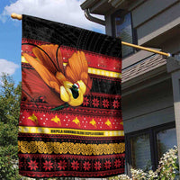 Papua New Guinea Christmas Garden Flag Bikpela hamamas blong dispela Krismas - Polynesian Pride