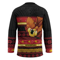 Papua New Guinea Christmas Hockey Jersey Bikpela hamamas blong dispela Krismas - Polynesian Pride