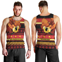 Papua New Guinea Christmas Men Tank Top Bikpela hamamas blong dispela Krismas - Polynesian Pride
