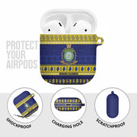 Niue Christmas AirPods Case Monuina e Kilisimasi Hiapo Motifs - Polynesian Pride