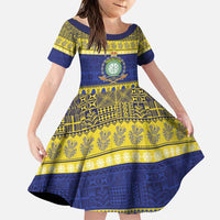Niue Christmas Family Matching Puletasi and Hawaiian Shirt Monuina e Kilisimasi Hiapo Motifs - Polynesian Pride