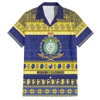 Niue Christmas Family Matching Puletasi and Hawaiian Shirt Monuina e Kilisimasi Hiapo Motifs - Polynesian Pride
