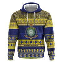 Niue Christmas Hoodie Monuina e Kilisimasi Hiapo Motifs - Polynesian Pride