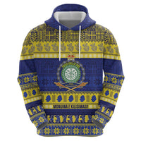 Niue Christmas Hoodie Monuina e Kilisimasi Hiapo Motifs - Polynesian Pride
