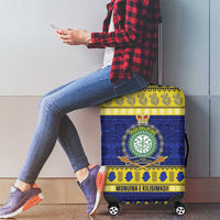 Niue Christmas Luggage Cover Monuina e Kilisimasi Hiapo Motifs - Polynesian Pride