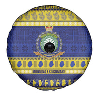 Niue Christmas Spare Tire Cover Monuina e Kilisimasi Hiapo Motifs - Polynesian Pride