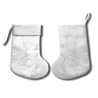 Tapu Fanau Ia Niue Christmas Stocking Happy White Sunday Unique Hiapo - Polynesian Pride