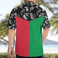 Vanuatu Cowboy Hawaiian Shirt Cowboy Symbols Split Stylized - Polynesian Pride