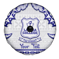 Personalised Fiji Labasa College Spare Tire Cover Fijian Tapa Pattern LT14 - Polynesian Pride