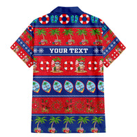 Personalised Guam Christmas Family Matching Mermaid Dress and Hawaiian Shirt Felis Pasgua LT14 - Polynesian Pride