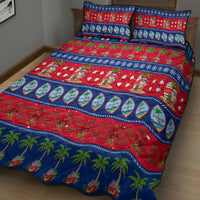 Guam Christmas Quilt Bed Set Felis Pasgua LT14 - Polynesian Pride