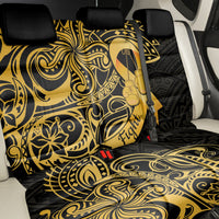 Polynesia Bone Cancer Awareness Back Car Seat Cover Fight Warriors