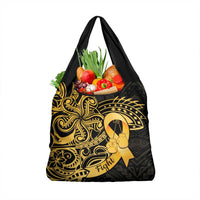 Polynesia Bone Cancer Awareness Grocery Bag Fight Warriors