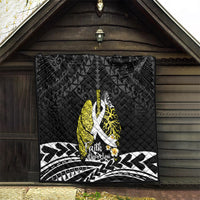 Polynesia World Lung Cancer Day Quilt Faith Hope Love