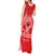 Personalised In September We Wear Red Tank Maxi Dress Polynesia Blood Cancer Awareness