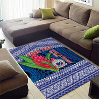 Custom Samoa Rugby Area Rug 2024 Go Champions Samoan Gingers