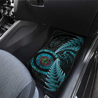 New Zealand Archery Car Mats Aotearoa Silver Fern Maori - Polynesian Pride