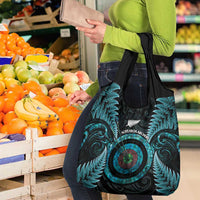 New Zealand Archery Grocery Bag Aotearoa Silver Fern Maori - Polynesian Pride
