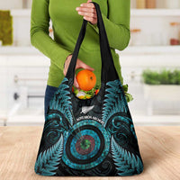 New Zealand Archery Grocery Bag Aotearoa Silver Fern Maori - Polynesian Pride