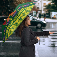 Cook Islands Christmas Umbrella Surfing Santa Mere Kiritimiti - Polynesian Pride