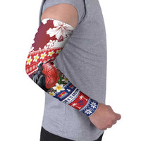 Kiribati Christmas Arm Sleeves Frigatebird Santa Tekeraoi n te Kiritimati - Polynesian Pride