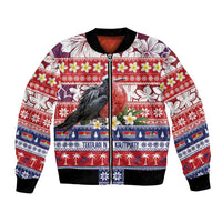 Kiribati Christmas Bomber Jacket Frigatebird Santa Tekeraoi n te Kiritimati - Polynesian Pride