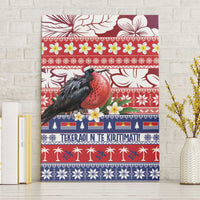 Kiribati Christmas Canvas Wall Art Frigatebird Santa Tekeraoi n te Kiritimati - Polynesian Pride