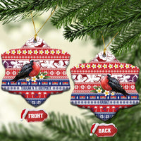 Kiribati Christmas Ceramic Ornament Frigatebird Santa Tekeraoi n te Kiritimati - Polynesian Pride