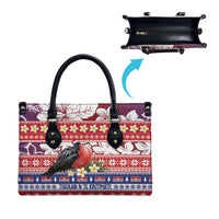 Kiribati Christmas Leather Bag Frigatebird Santa Tekeraoi n te Kiritimati - Polynesian Pride