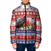 Kiribati Christmas Padded Jacket Frigatebird Santa Tekeraoi n te Kiritimati - Polynesian Pride